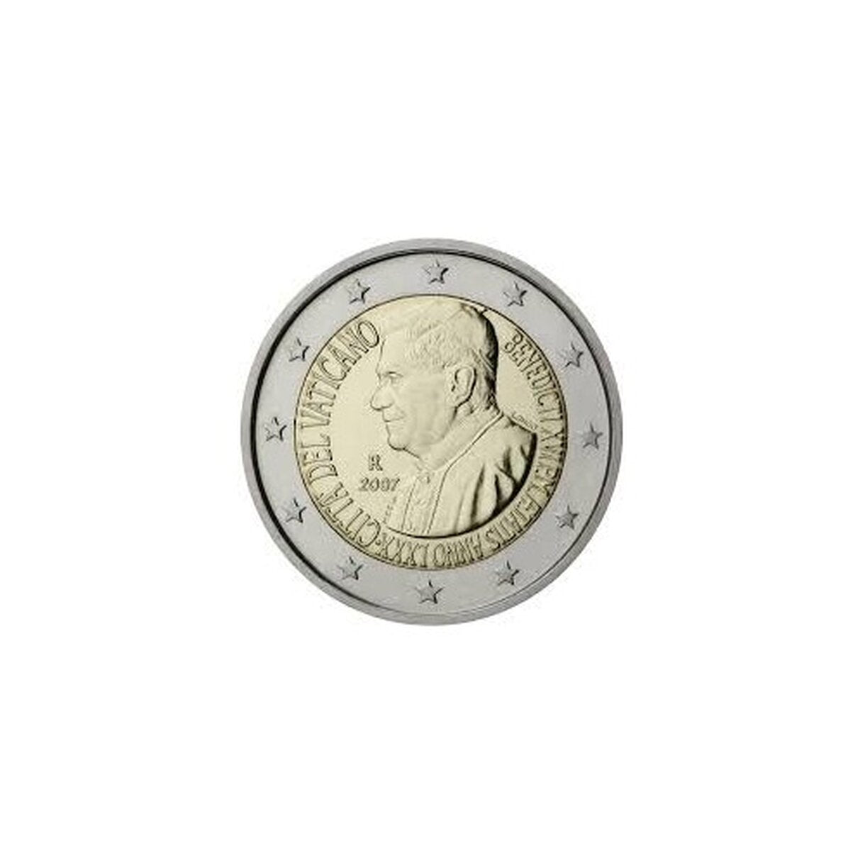 2 EURO Vatikán 2007
