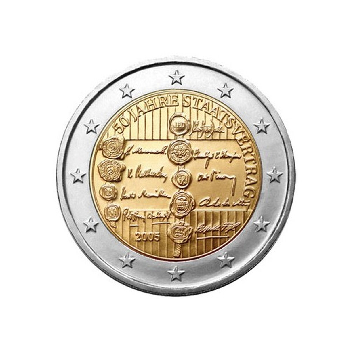2 EURO Rakúsko 2005 - Ústava